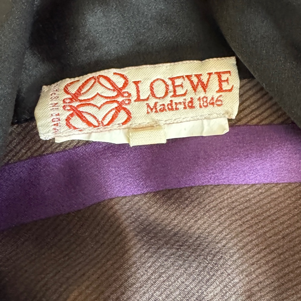 Vintage Loewe Silk Blouse 44 - Picture 7 of 7
